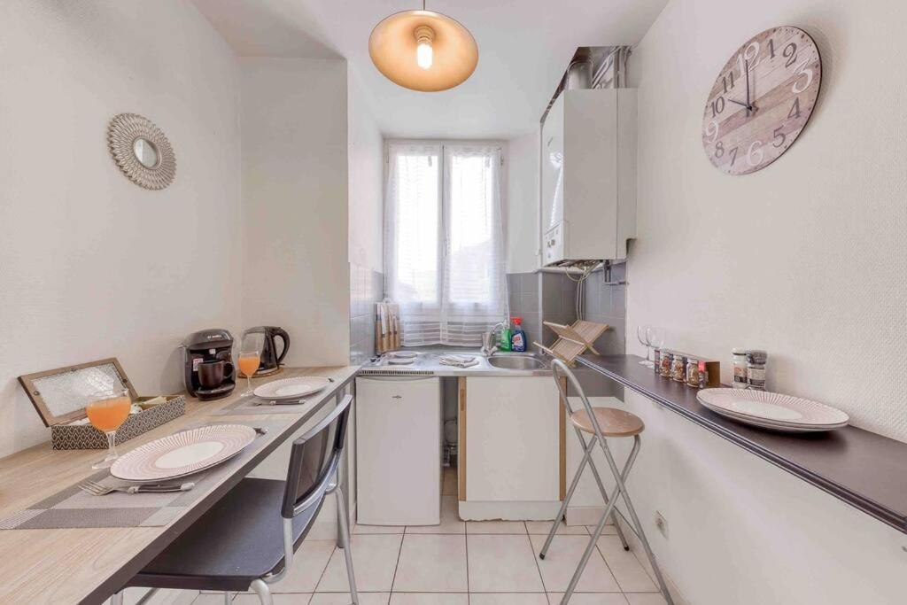 Appartement Cosy Au Calme, Proche De Paris Et Du Rer B Gentilly Buitenkant foto